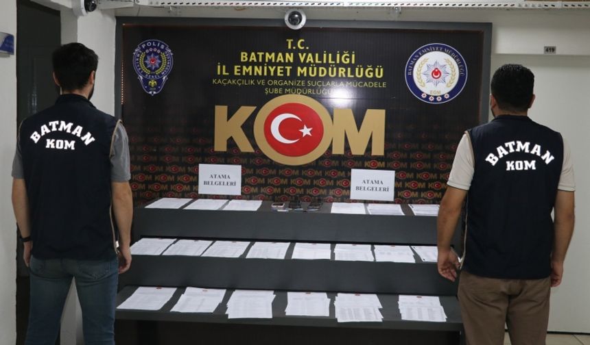 Batman’da işe alım vaadiyle dolandırıcılık: 4 tutuklama