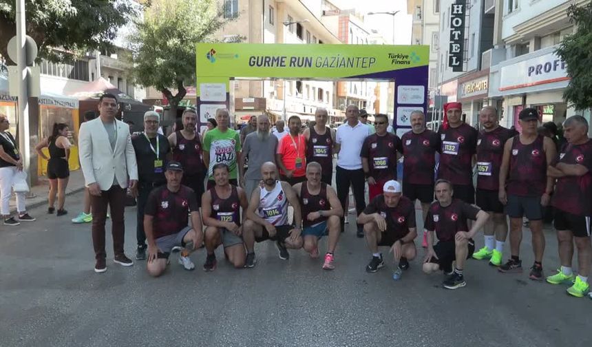 Gurme Run yarı maratonu Gaziantep'te gerçekleştirildi