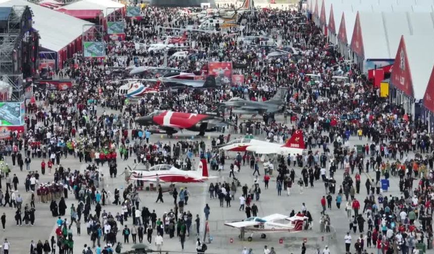 TEKNOFEST’te teknoloji ve gökyüzü buluştu