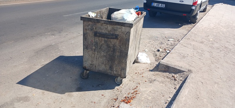 Bağlarda Çöp Konteyner Koku