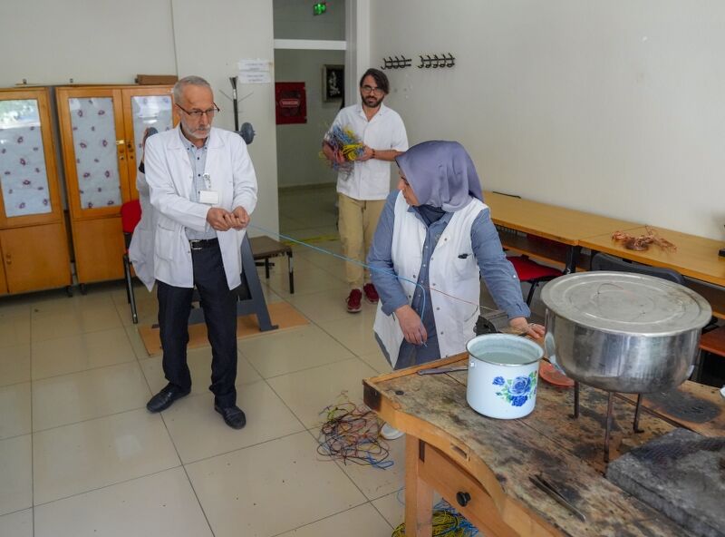 Diyarbakır'da Atık Bakır Kablolar Sanata Dönüştü (1) 800X592