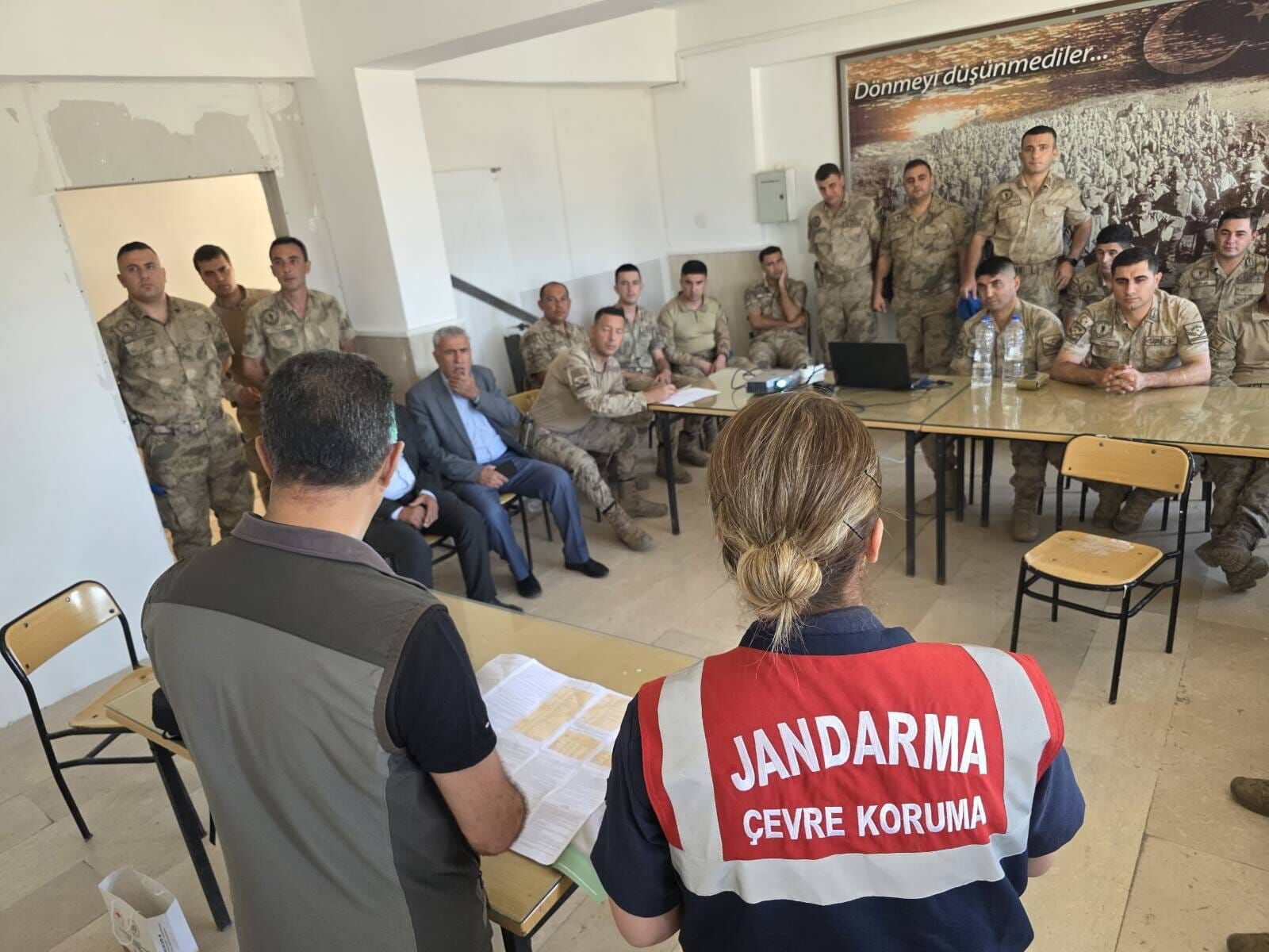 Diyarbakır'da Jandarmadan Yeni Av Sezonu Bilgilendirmesi (2)