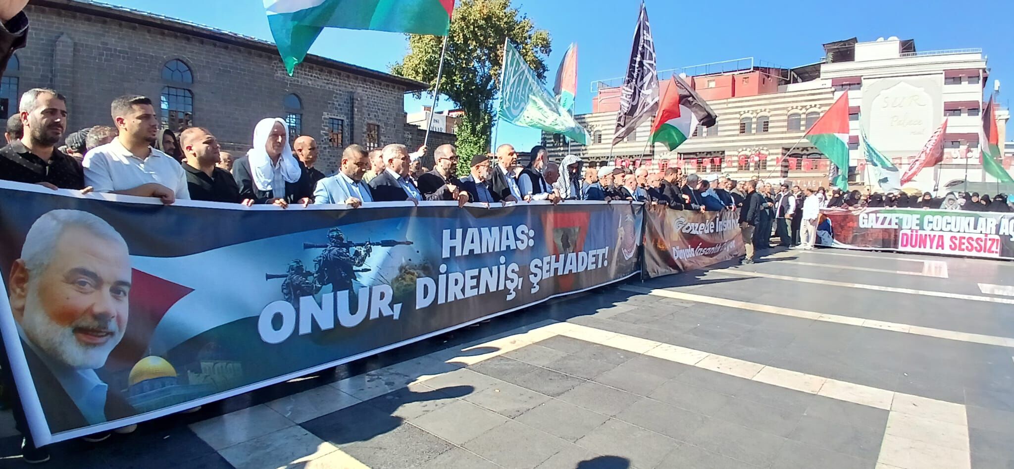 Diyarbakır’da İsrail’in Gazze’ye saldırıları protesto edildi3