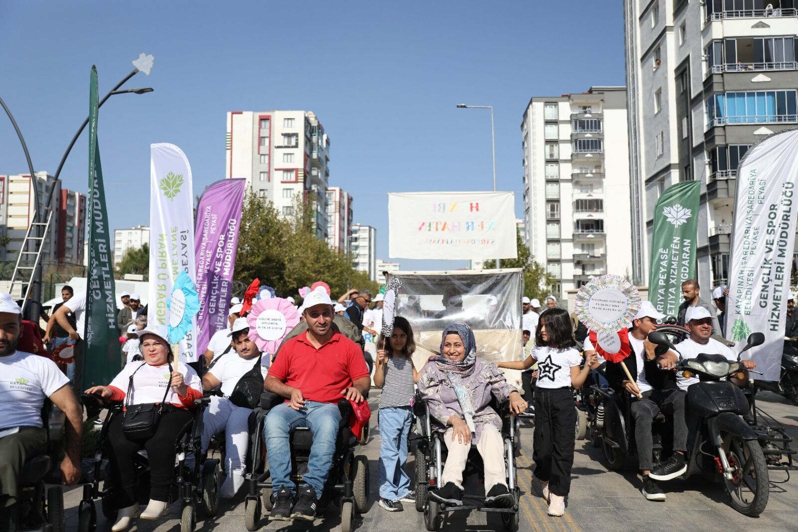 Kayapınar’da Barış Ve Engelsiz Yaşam Yürüyüşü (3)