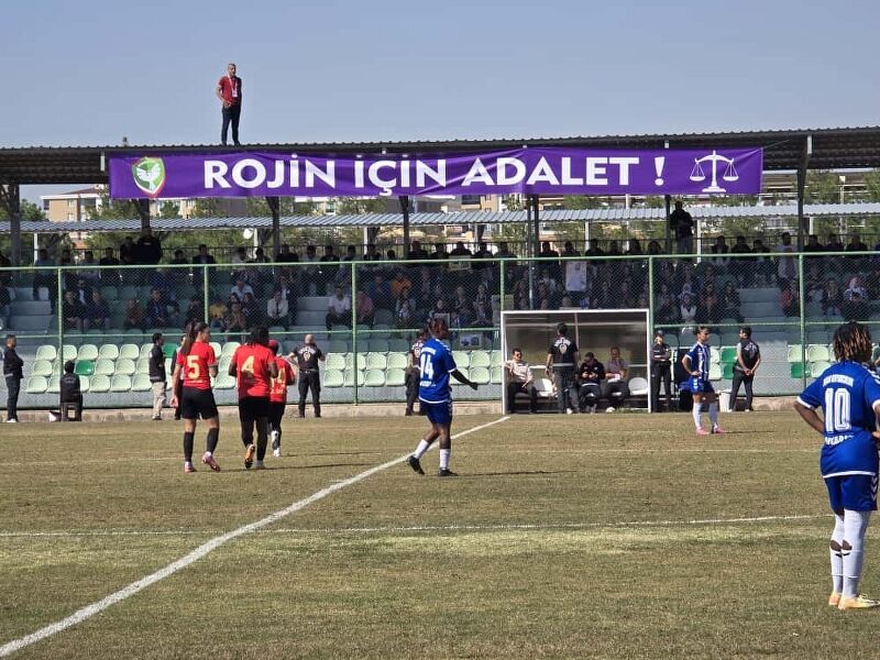 Rojin Kabaiş Için Adalet Çağrısı Tribünlerde Yankılandı (1) 800X600