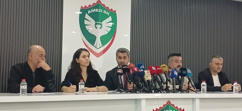 Amedspor Nahit Eren Basın Toplantsı