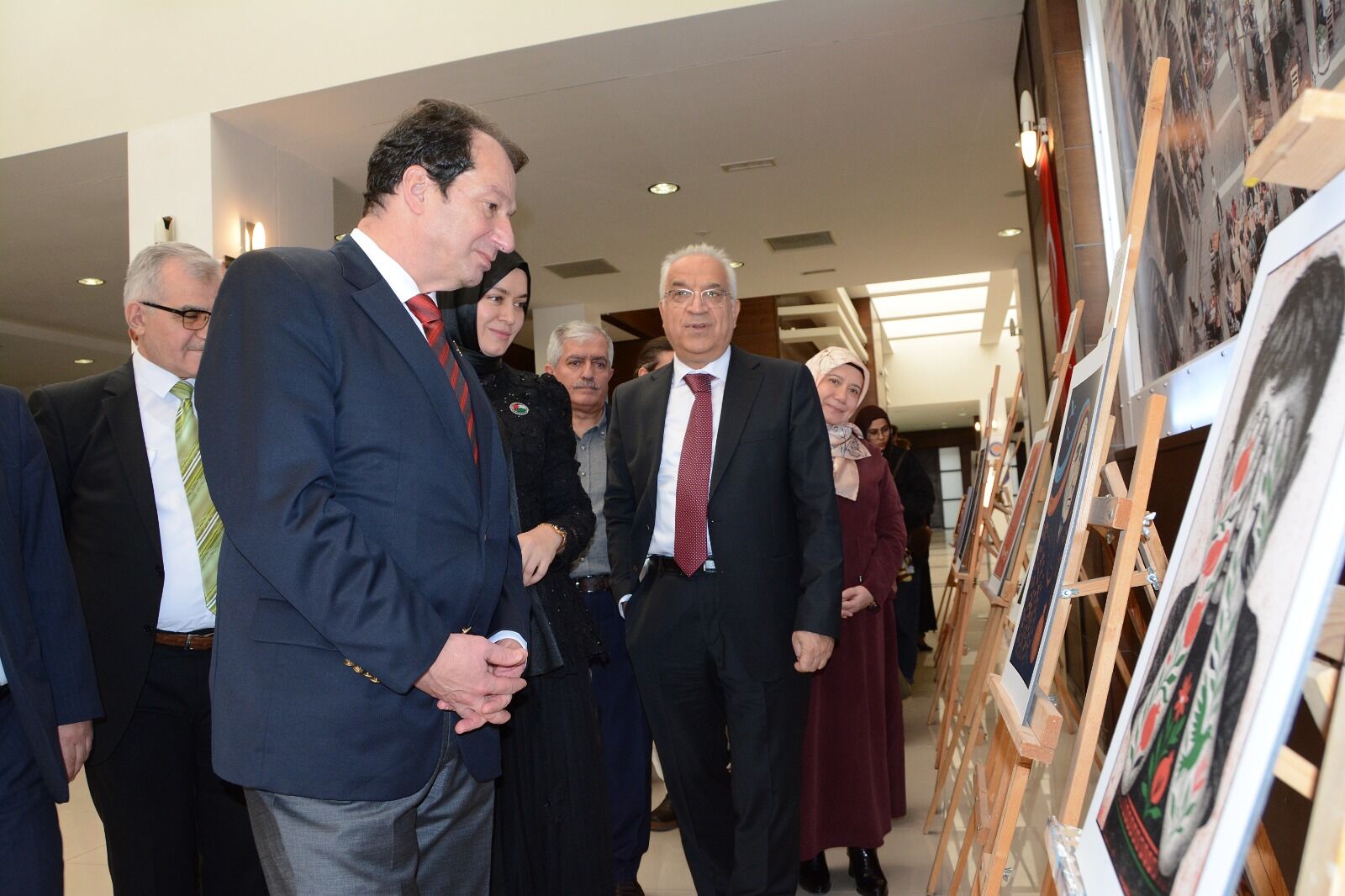 Dicle Üniversitesi’nde Filistin Için Güçlü Sanat Buluşması (2)