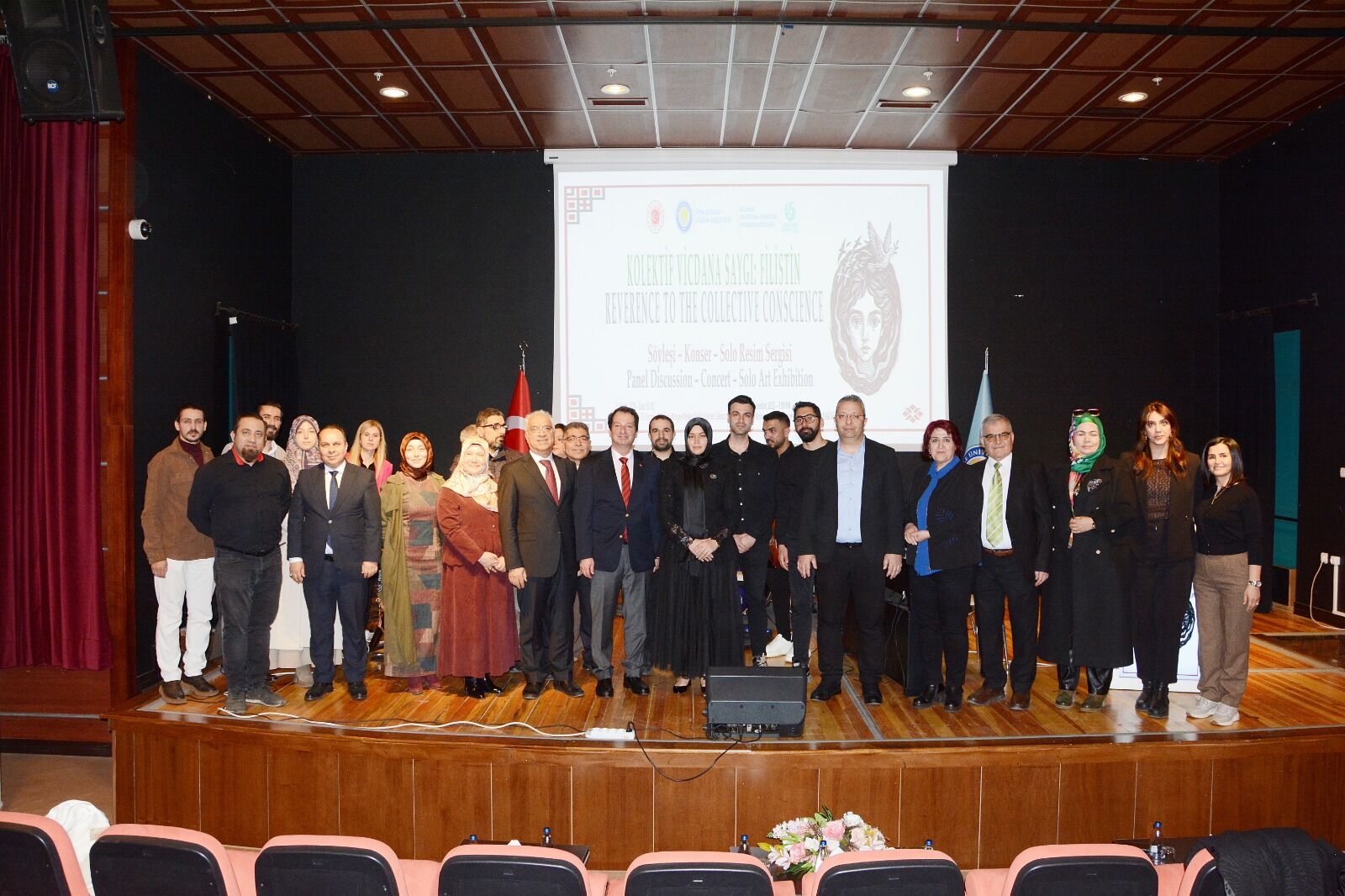 Dicle Üniversitesi’nde Filistin Için Güçlü Sanat Buluşması (4)