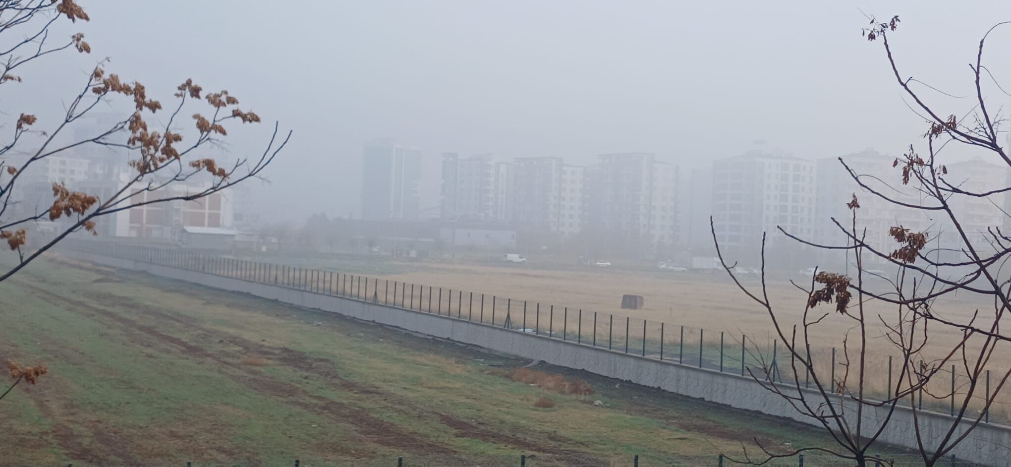 Diyarbakır Bu Sabah Da Yoğun Sise Uyandı (2)