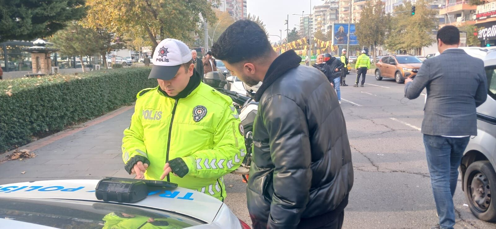 Diyarbakır’da Şahin Trafik Polisleri Denetimleri Artırdı (2)