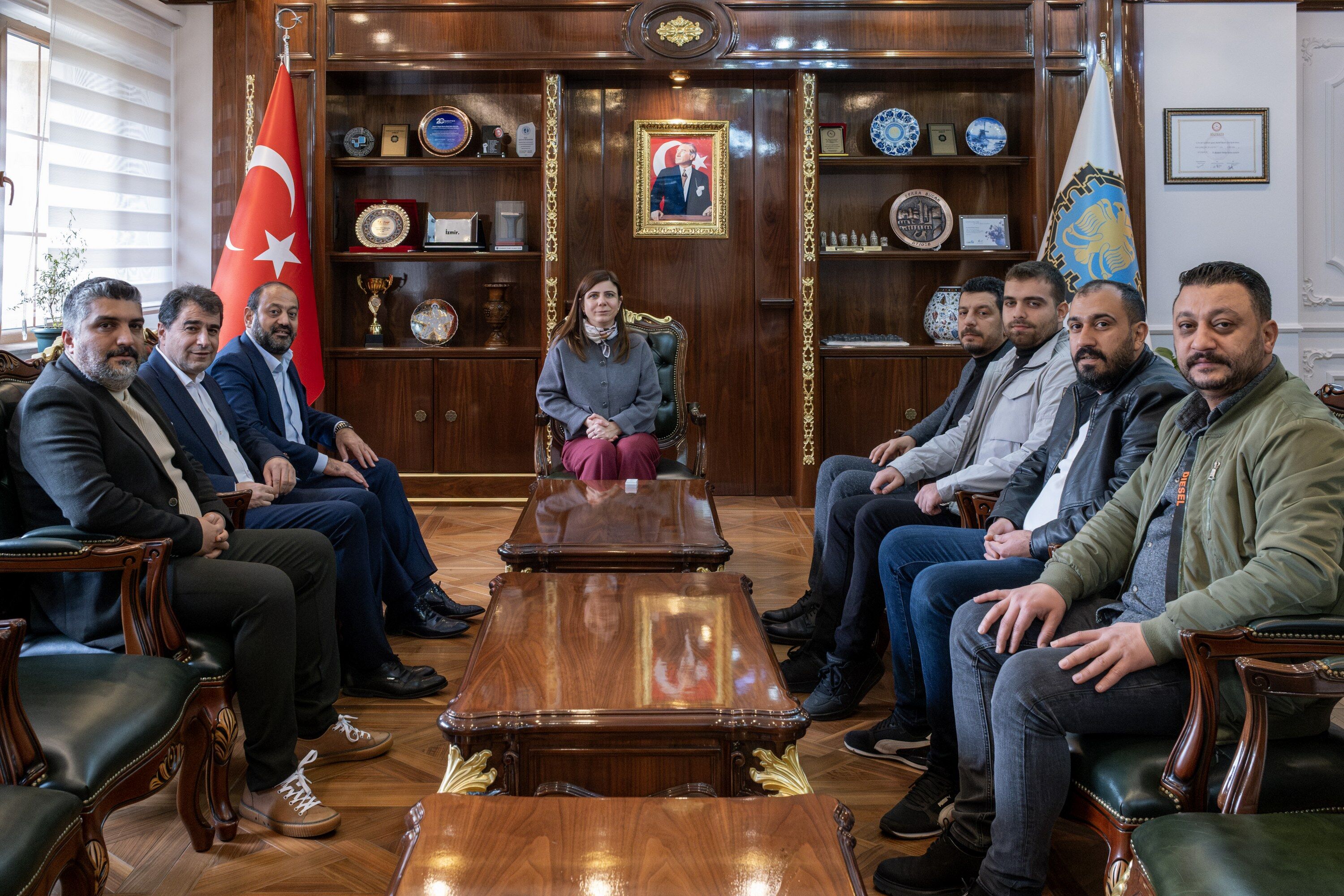 Diyarbakırspor Yönetiminden Büyükşehir Belediyesine Ziyaret (2)