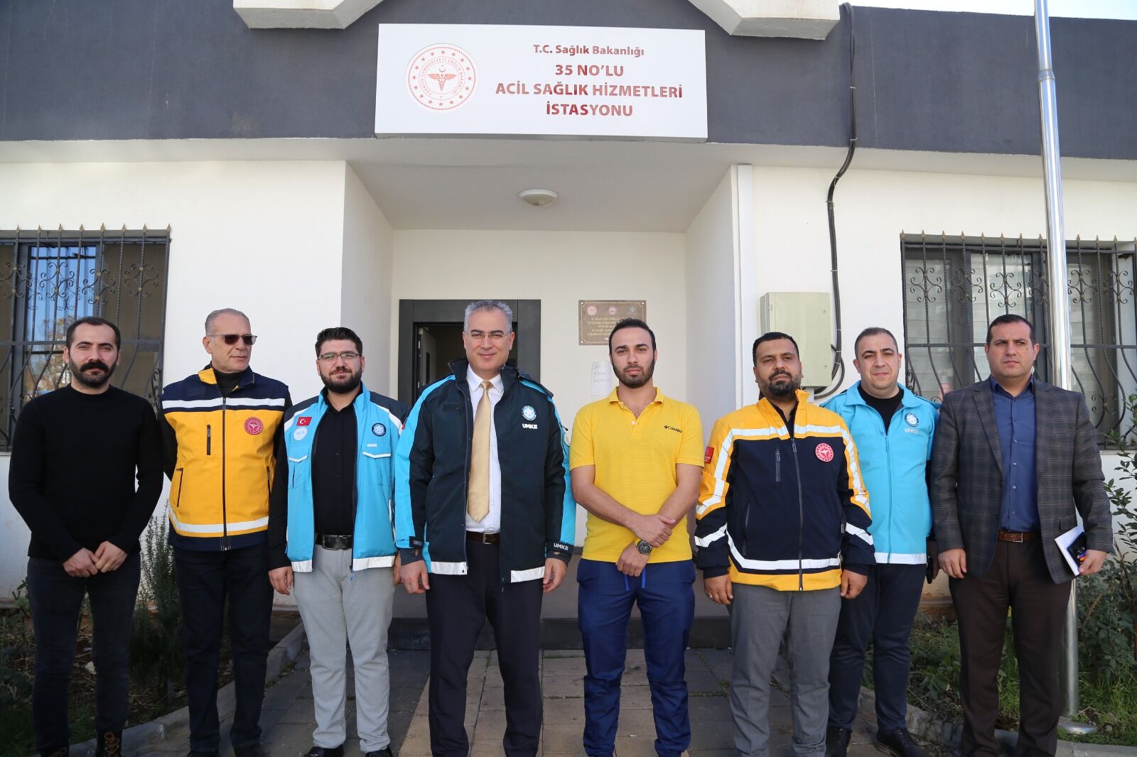 İl Sağlık Müdürü Asiltürk 112 Çağrı Masasında Göreve Katıldı (3)