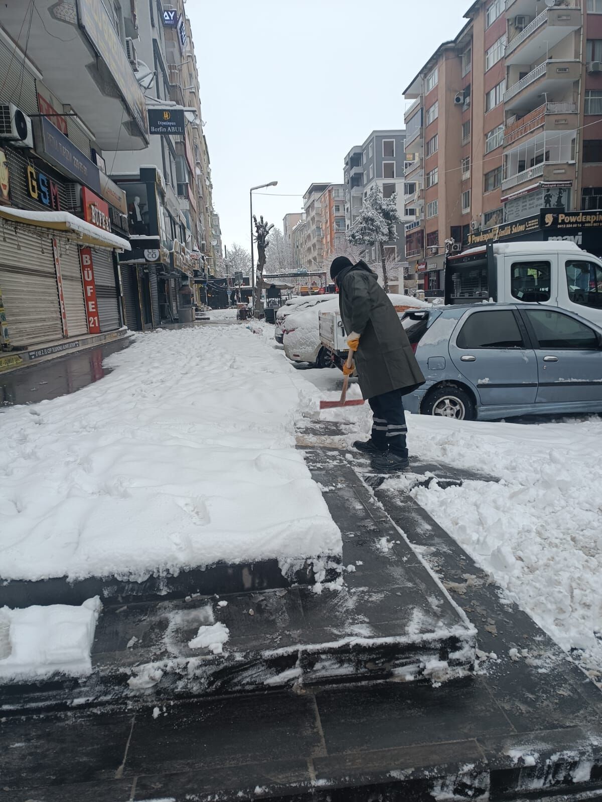 Belediye Ekipleri Erken Hareket Etti (3)