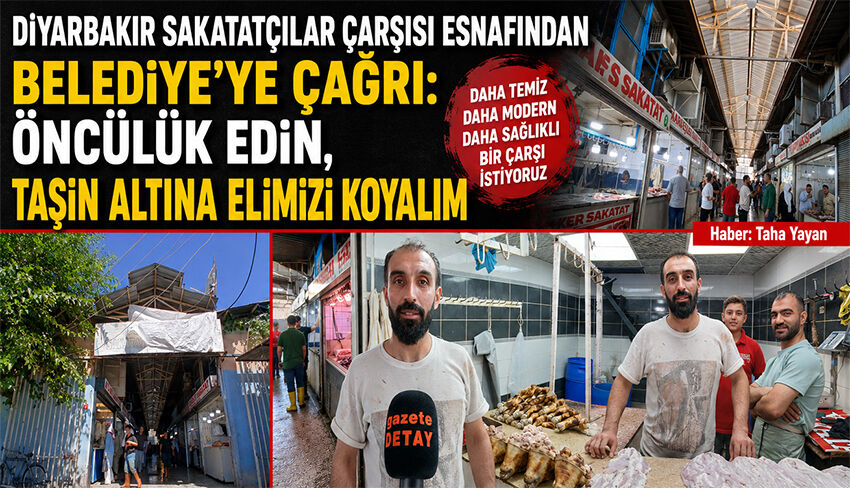 Diyarbakır Sakatatçılar Çarşısı Esnafından Belediye’ye Çağrı: Öncülük Edin, Taşın Altına Elimizi Koyalım