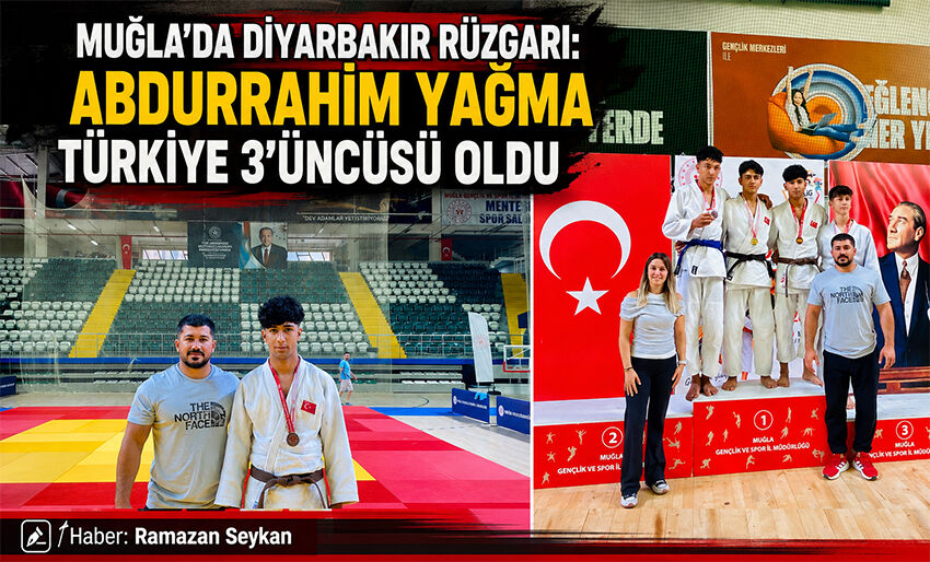 Muğla’da Diyarbakır Rüzgarı: Abdurrahim Yağma Türkiye 3’üncüsü Oldu