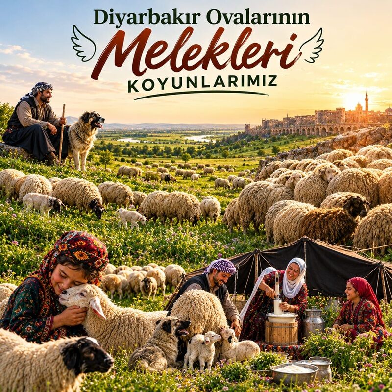 Diyarbakır Ovalarında Sessiz Rekor: Koyun Sayısı 2 Milyona Yaklaştı