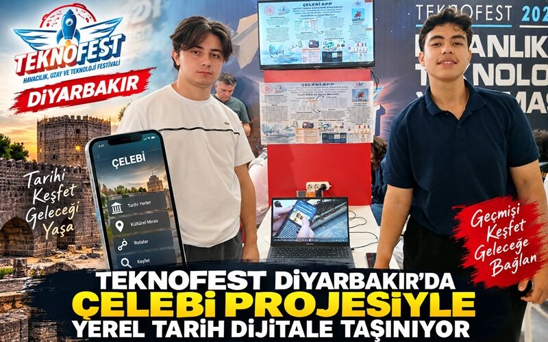 TEKNOFEST Diyarbakır’da Çelebi Projesiyle Yerel Tarih Dijitale Taşınıyor