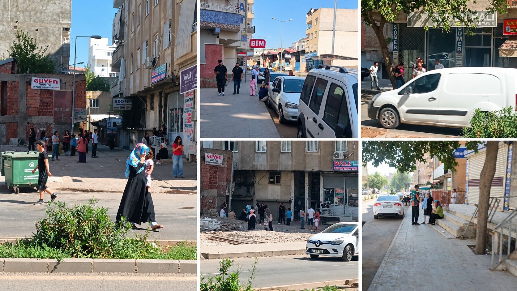 Diyarbakır ve çevre illerde hissedilen deprem vatandaşları sokağa çıkardı
