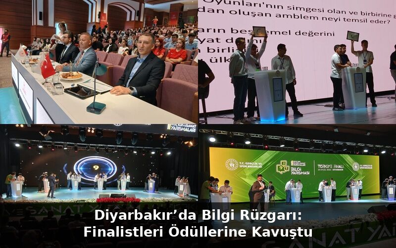 Diyarbakır’da Bilgi Rüzgarı: Finalistleri Ödüllerine Kavuştu
