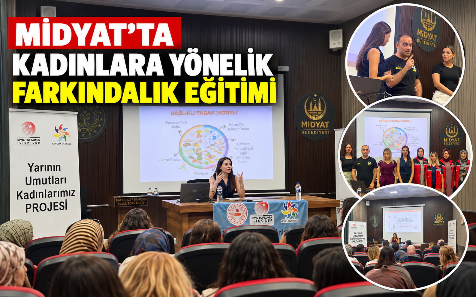Midyat’ta kadınlara yönelik farkındalık eğitimi