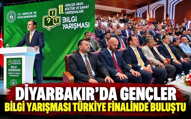 Diyarbakır’da Gençler Bilgi Yarışması Türkiye Finalinde Buluştu