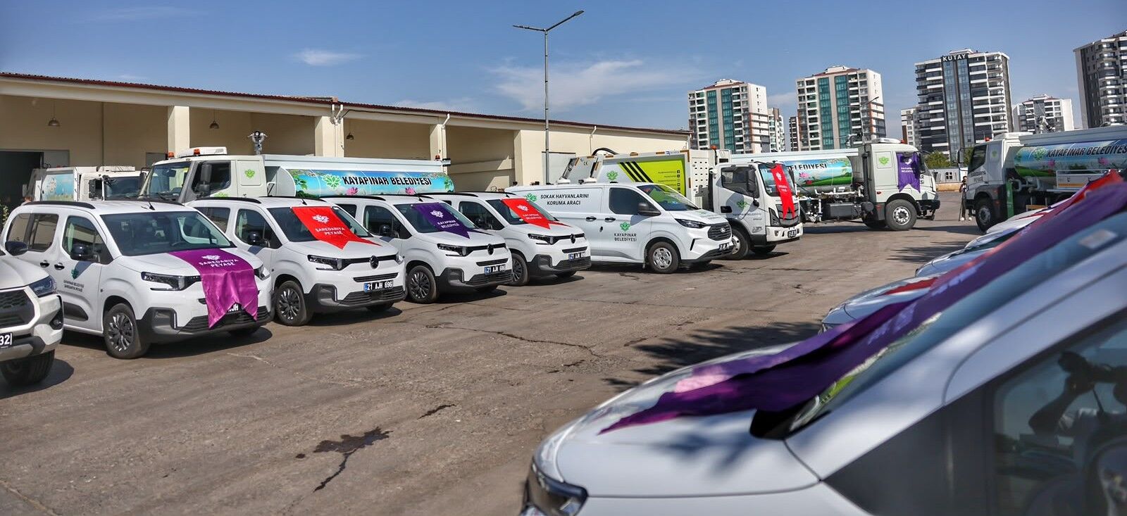 Kayapinar Belediyesi Arac Filosu (2)