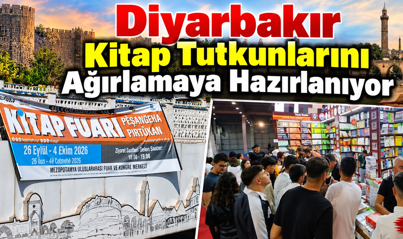 Diyarbakır Kitap Tutkunlarını Ağırlamaya Hazırlanıyor