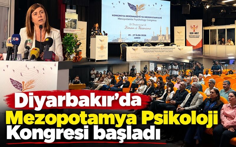 Diyarbakır’da Mezopotamya Psikoloji Kongresi başladı
