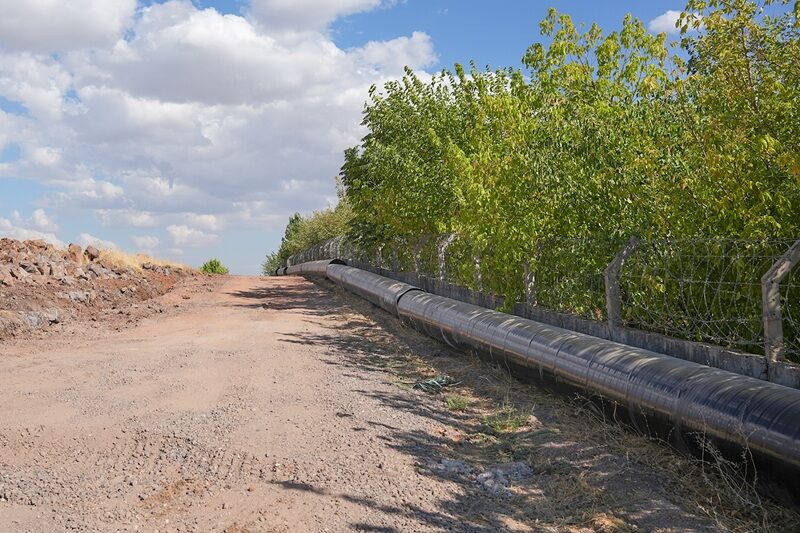 Talaytepe’de İçme Suyu Altyapısı Güçleniyor: 450 Metrelik Çelik Hat Döşeniyor