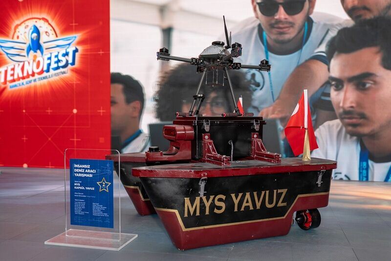 Denizi olmayan Konya’da geliştirildi: İnsansız deniz aracı TEKNOFEST’te Türkiye ikincisi oldu