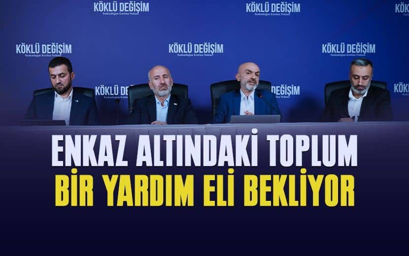 Köklü Değişim’den Dikkat Çeken Rapor: “Toplum Bir Yardım Eli Bekliyor”