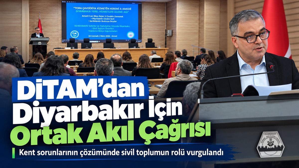 DİTAM’dan Diyarbakır İçin Ortak Akıl Çağrısı