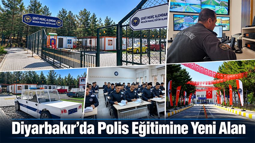 Diyarbakır’da Polis Eğitimine Yeni Alan